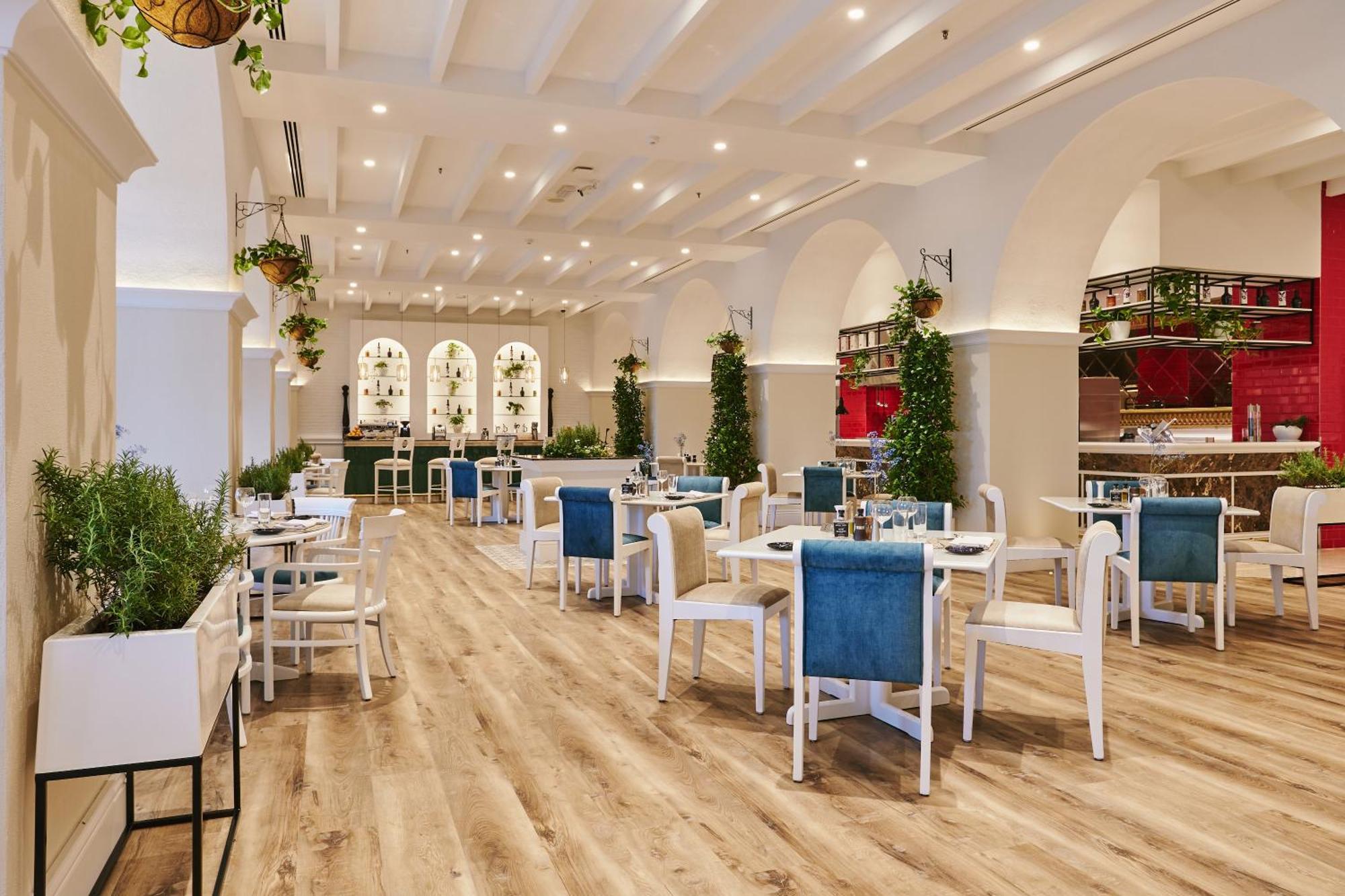 Ajman Hotel & Villas By Blazon Hotels Exterior foto The interior of the restaurant