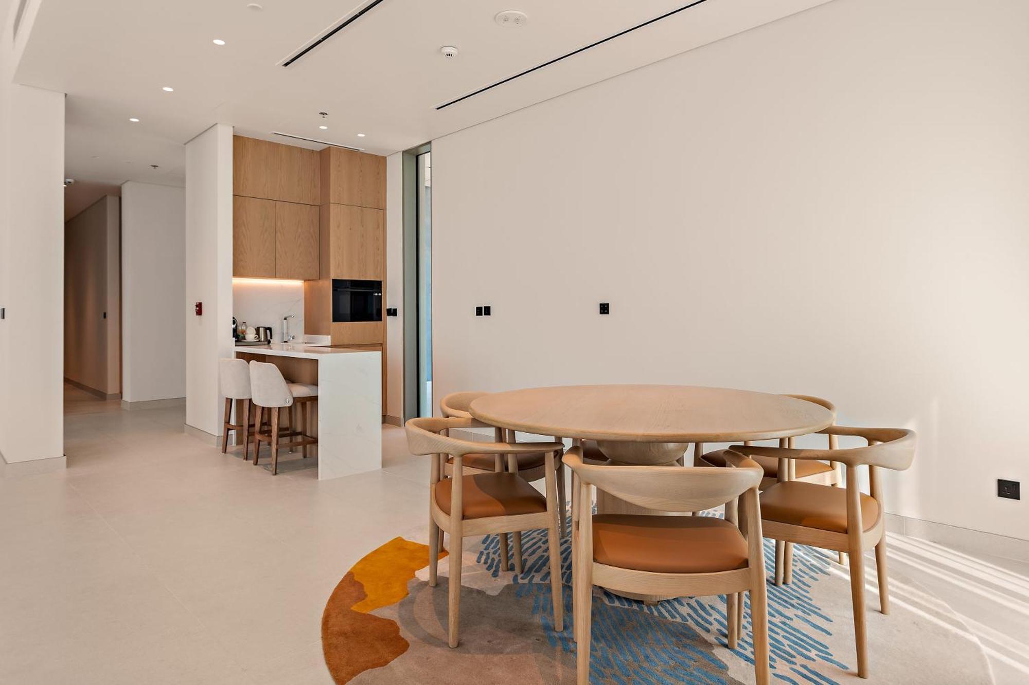 Ajman Hotel & Villas By Blazon Hotels Exterior foto The interior of a typical apartment